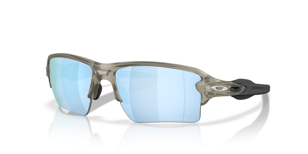 OAKLEY FLAK 2.0 XL MATTE GREY INK W/ PRIZM SAPPHIRE – K.C. Bobcat