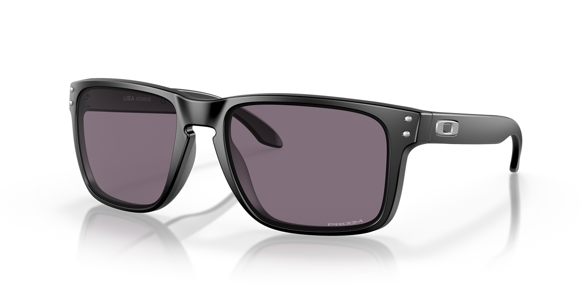 OAKLEY Holbrook XL Matte Black w/ PRIZM Grey – K.C. Bobcat
