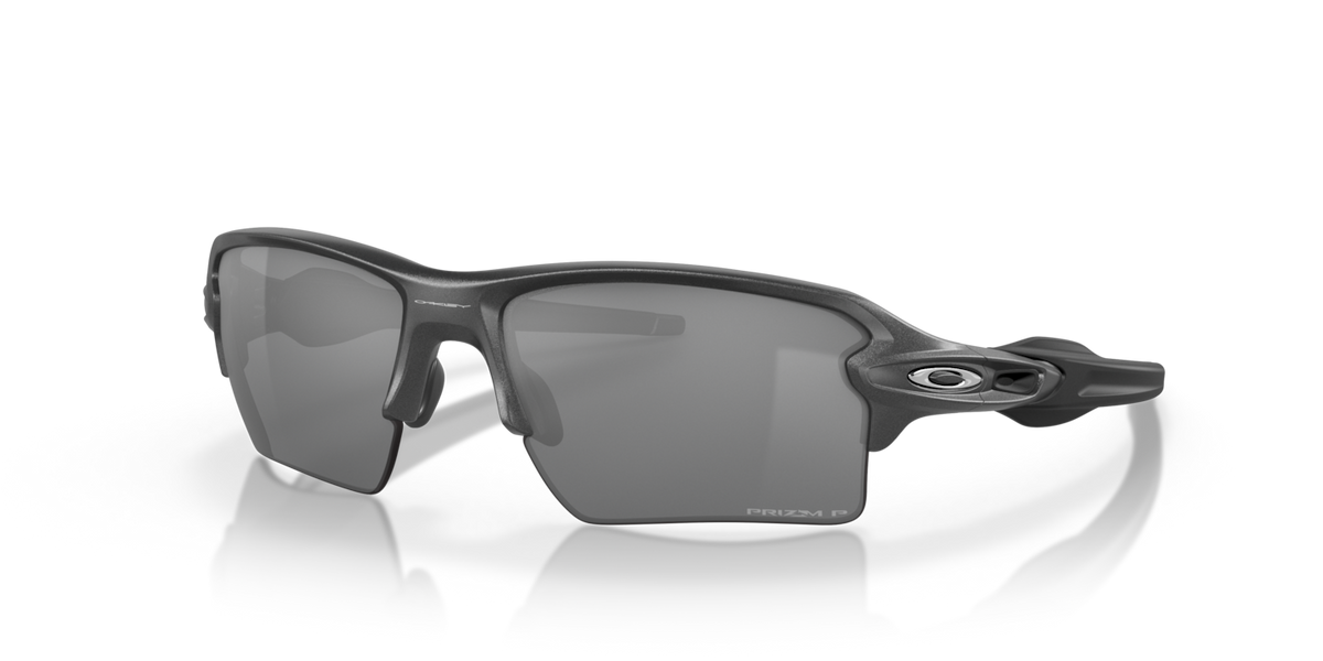 oakley polarized goggles OAKLEY Flak 2.0 XL Steel w/ PRIZM Blk Pol – K.C. Bobcat