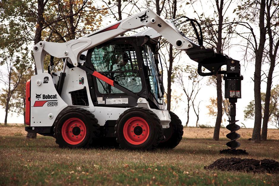 Skid loader post 2024 hole digger